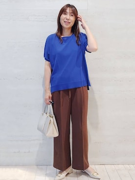 よしみさん(レディース・163cm)の夏コーディネート