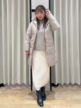 suzuさん（レディース・163cm）の冬コーディネート