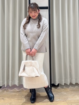 suzuさん(レディース・163cm)の冬コーディネート