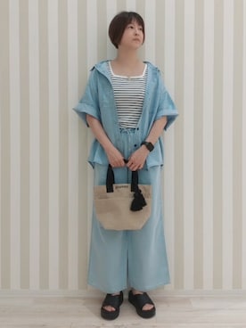 AKさん（レディース・162cm）の春コーディネート