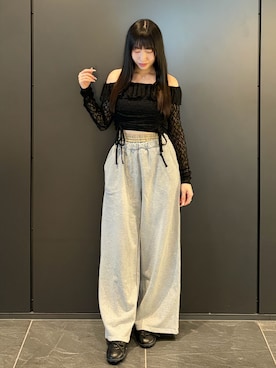 居倉里奈さん（レディース・155cm）の春コーディネート