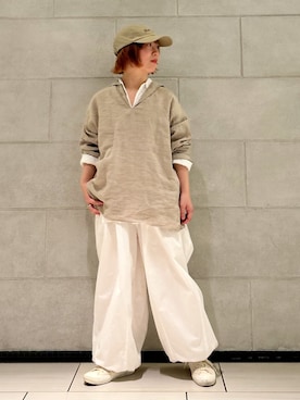 「JOURNAL STANDARD LUXE（ジャーナルスタンダード　ラックス）のアイテム」を使った、A.Tさん（レディース・147cm）の夏コーディネート