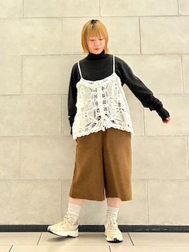 「JOURNAL STANDARD LUXE（ジャーナルスタンダード　ラックス）のアイテム」を使った、A.Tさん（レディース・147cm）の秋コーディネート