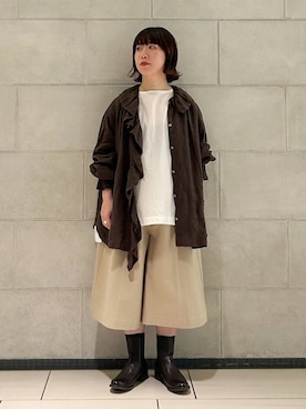 「JOURNAL STANDARD LUXE（ジャーナルスタンダード　ラックス）のアイテム」を使った、A.Tさん（レディース・147cm）の夏コーディネート