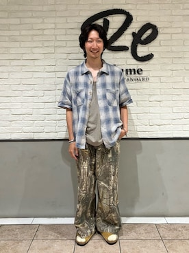 T.shibataさん(メンズ・167cm)の夏コーディネート