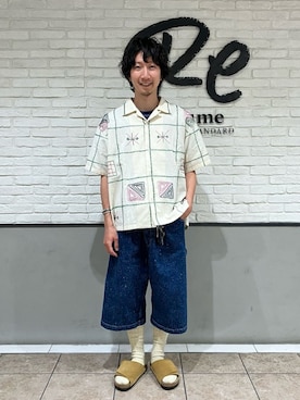 T.shibataさん(メンズ・167cm)の夏コーディネート