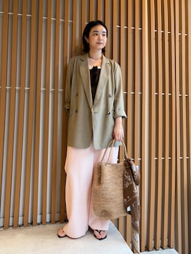 tsuneさん(レディース・162cm)の夏コーディネート
