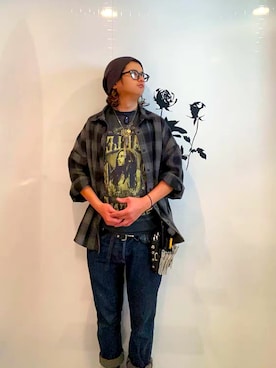 「EYEVAN（アイヴァン）のアイテム」を使った、Kyosuke  Yabeさん（メンズ・165cm）の冬コーディネート