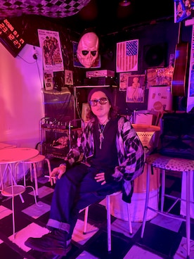 「GOLD（ゴールド）のアイテム」を使った、やべっちさん（メンズ・165cm）の冬コーディネート