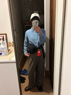 「RALPH LAUREN（ラルフ ローレン）のアイテム」を使った、75553さん（レディース・161cm）の春コーディネート