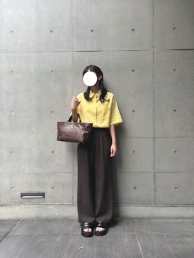 「ABYS（アビス）のアイテム」を使った、tomoさん（レディース・160cm）の夏コーディネート