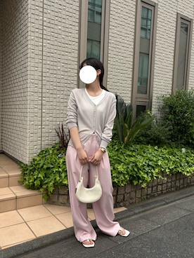 「Futier land（フューティアランド）のアイテム」を使った、tomoさん（レディース・161cm）の春コーディネート