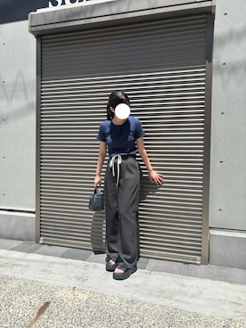 「ABYS（アビス）のアイテム」を使った、tomoさん（レディース・160cm）の夏コーディネート