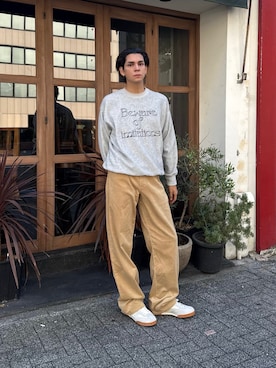 「KAIKO（カイコー）のアイテム」を使った、Ichiro_xxさん（メンズ・179cm）の秋コーディネート