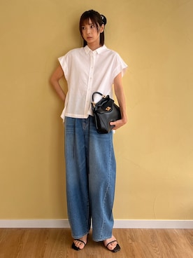 本村 実沙子さん(レディース・166cm)の夏コーディネート