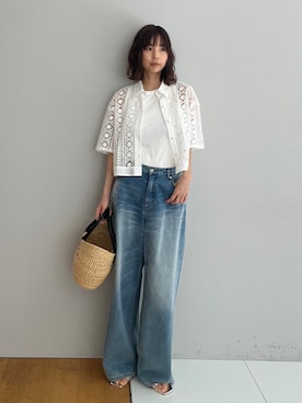 本村 実沙子さん(レディース・166cm)の春コーディネート