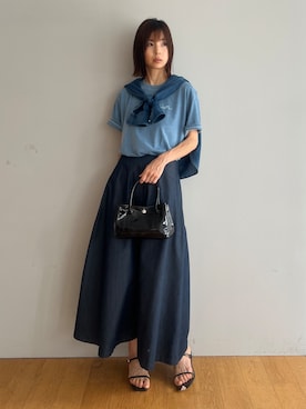 本村 実沙子さん(レディース・166cm)の夏コーディネート