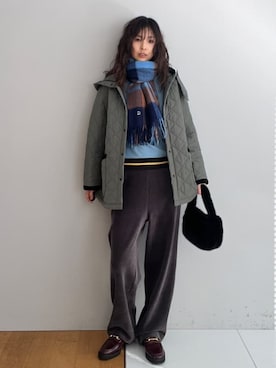 本村 実沙子さん(レディース・166cm)の冬コーディネート
