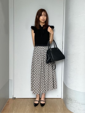 本村 実沙子さん(レディース・166cm)の夏コーディネート