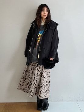 本村 実沙子さん(レディース・166cm)の冬コーディネート