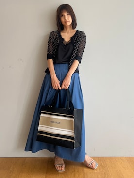 本村 実沙子さん(レディース・166cm)の夏コーディネート