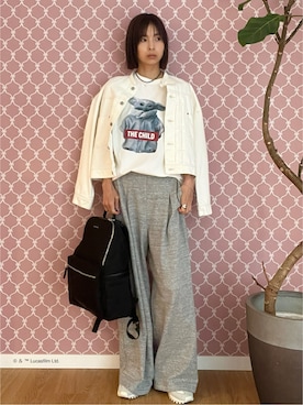 本村 実沙子さん(レディース・166cm)の春コーディネート