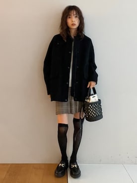 本村 実沙子さん(レディース・166cm)の秋コーディネート