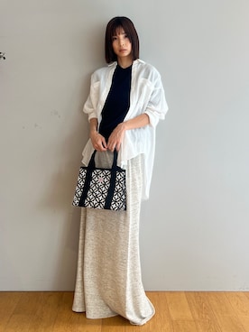 本村 実沙子さん(レディース・166cm)の夏コーディネート