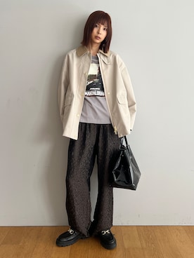 本村　実沙子さんのコーディネート