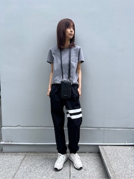 本村　実沙子さん（レディース・166cm）の春コーディネート