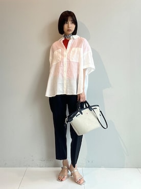 本村 実沙子さん(レディース・166cm)の春コーディネート