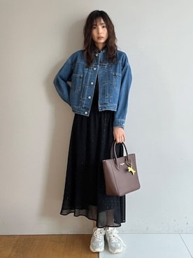 本村 実沙子さん(レディース・166cm)の冬コーディネート