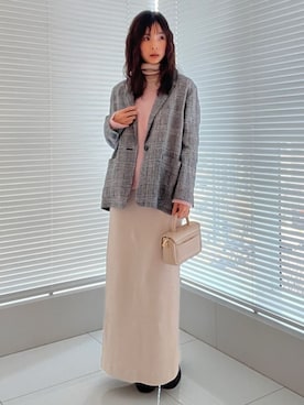 本村 実沙子さん(レディース・166cm)の冬コーディネート