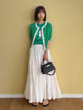 本村 実沙子さん(レディース・166cm)の夏コーディネート