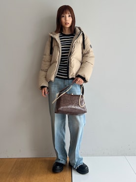 本村 実沙子さん(レディース・166cm)の秋コーディネート