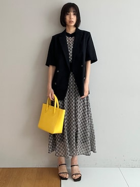 本村 実沙子さん(レディース・166cm)の春コーディネート