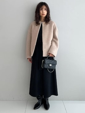 本村 実沙子さん(レディース・166cm)の秋コーディネート