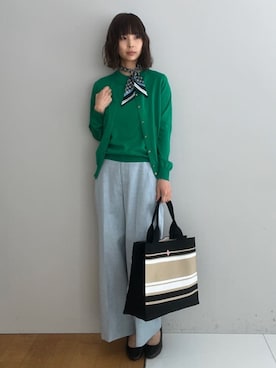 「DRESSTERIOR（ドレステリア）のアイテム」を使った、本村　実沙子さん（レディース・166cm）の春コーディネート