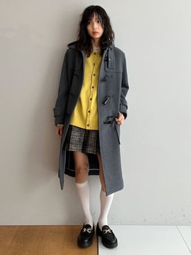本村　実沙子さん（レディース・166cm）の秋コーディネート