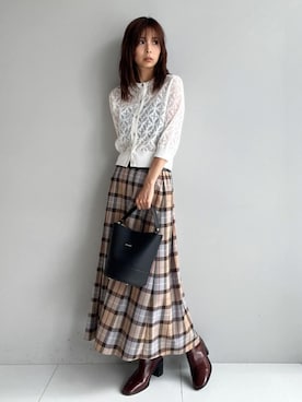 本村 実沙子さん(レディース・166cm)の夏コーディネート