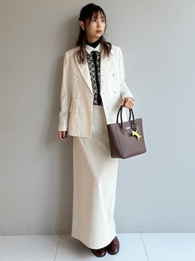 本村 実沙子さん(レディース・166cm)の冬コーディネート