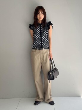 本村 実沙子さん(レディース・166cm)の夏コーディネート