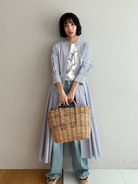 本村 実沙子さん(レディース・166cm)の春コーディネート