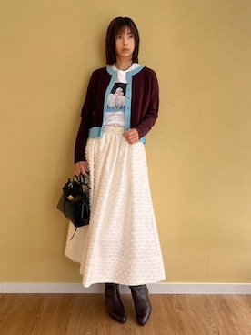 本村　実沙子さんのコーディネート