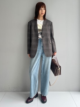 「シンプル・ベーシック」｜本村　実沙子さん（レディース・166cm）の秋コーディネート
