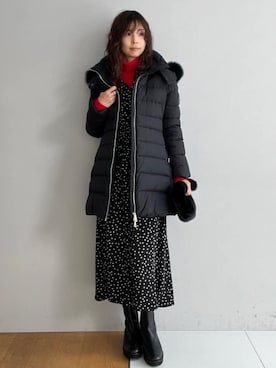 本村 実沙子さん(レディース・166cm)の秋コーディネート