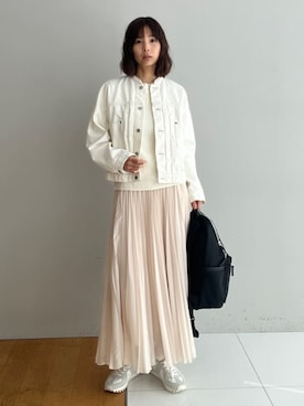 本村 実沙子さん(レディース・166cm)の春コーディネート