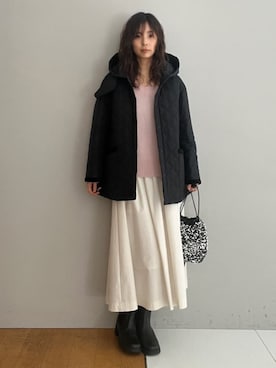 本村 実沙子さん(レディース・166cm)の冬コーディネート