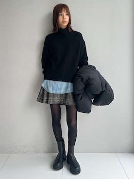 本村 実沙子さん(レディース・166cm)の秋コーディネート