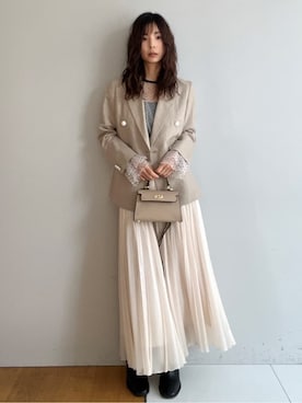 本村 実沙子さん(レディース・166cm)の冬コーディネート